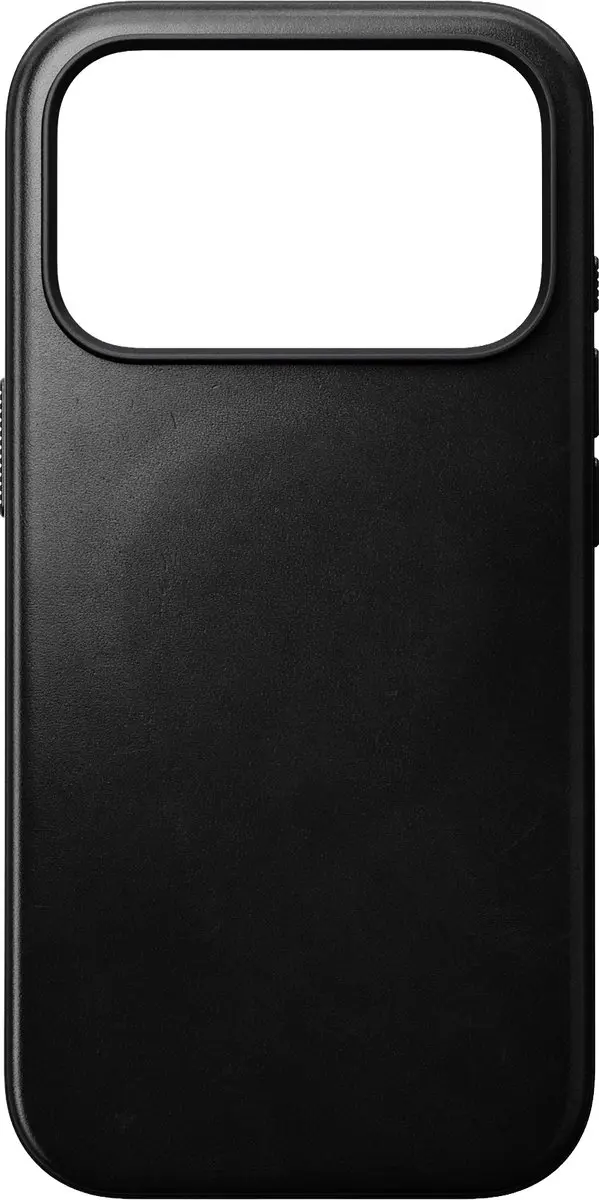 NOMAD Modern Horween Hoesje iPhone 18 Pro - Zwart - afbeelding 2 van 6