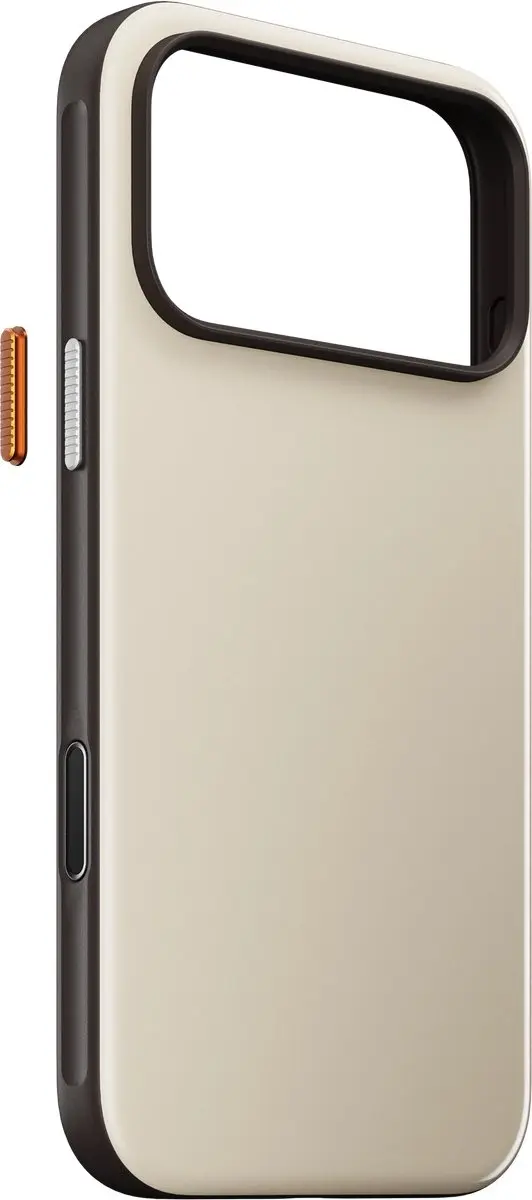 NOMAD Sport Hoesje iPhone 18 Pro Max - 2,5m Valbeveiliging - Beige - afbeelding 6 van 6