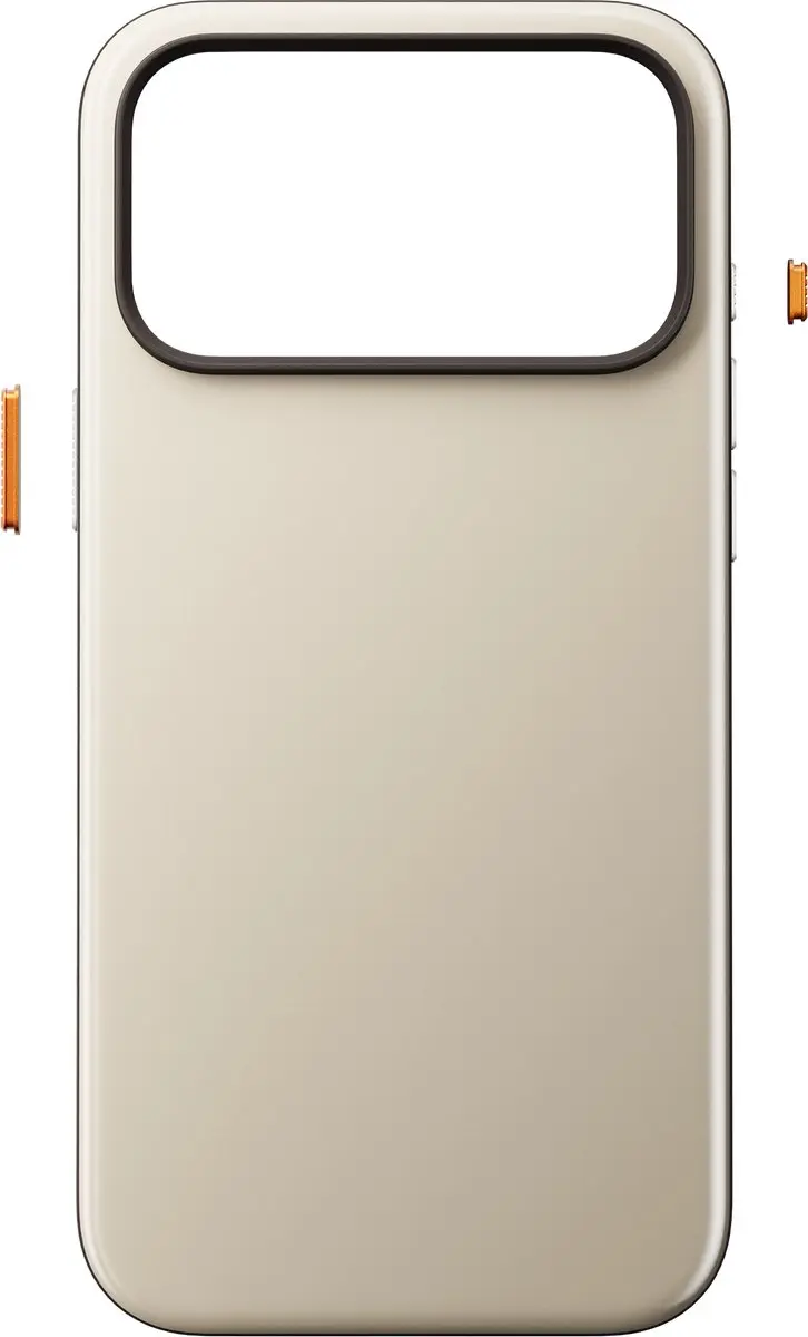 NOMAD Sport Hoesje iPhone 18 Pro Max - 2,5m Valbeveiliging - Beige - afbeelding 4 van 6
