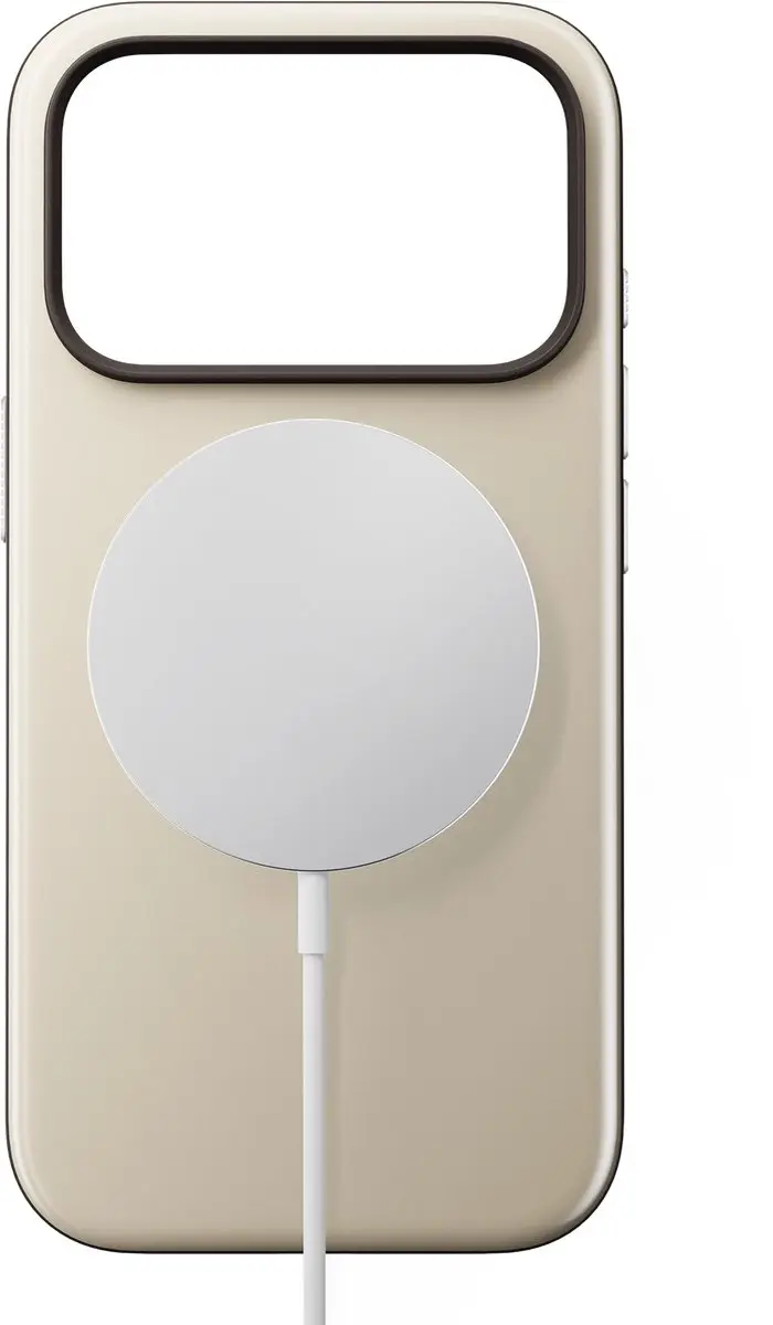 NOMAD Sport Hoesje iPhone 18 Pro - Beige - 2,5m Valbestendig - afbeelding 2 van 6
