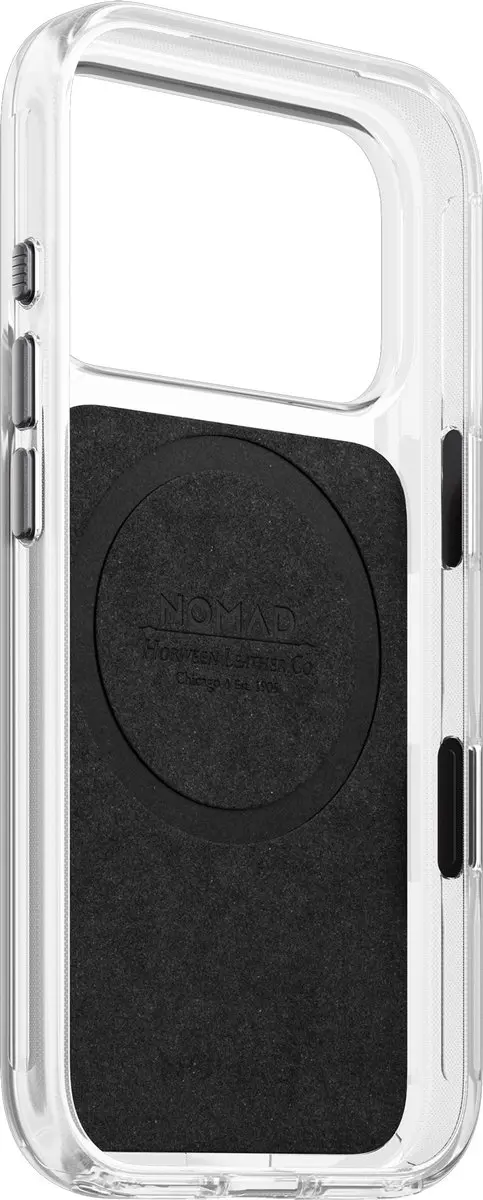NOMAD Clear Hoesje iPhone 18 Pro - Bruin - afbeelding 2 van 6