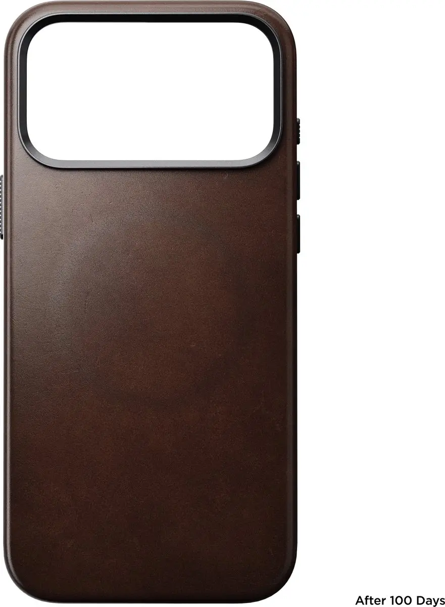 NOMAD Traditional Horween Hoesje iPhone 18 Pro Max - Bruin - afbeelding 4 van 6