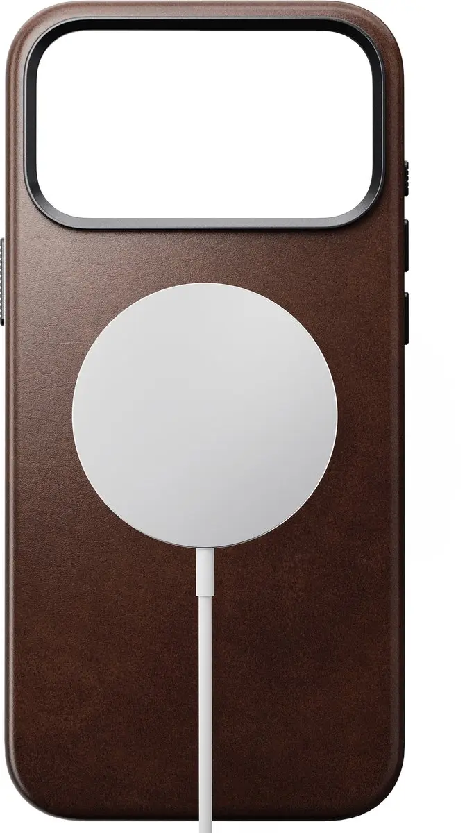 NOMAD Traditional Horween Hoesje iPhone 18 Pro Max - Bruin - afbeelding 2 van 6