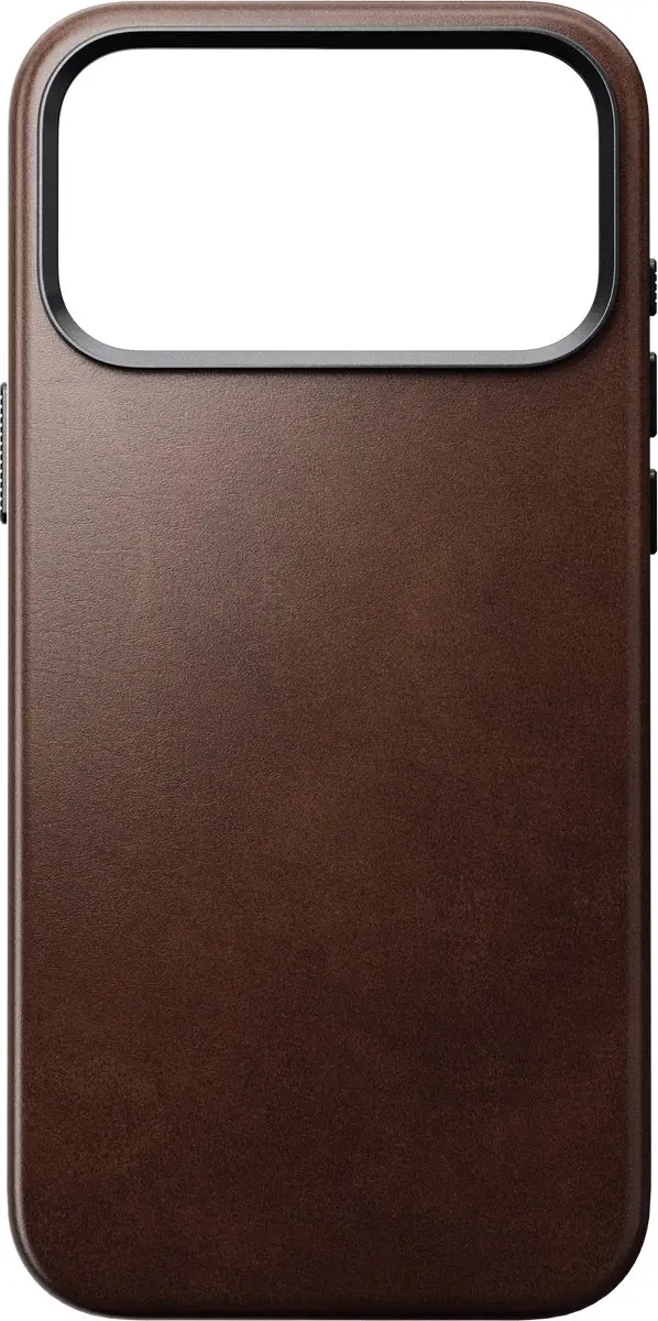 NOMAD Traditional Horween Hoesje iPhone 18 Pro Max - Bruin - afbeelding 6 van 6