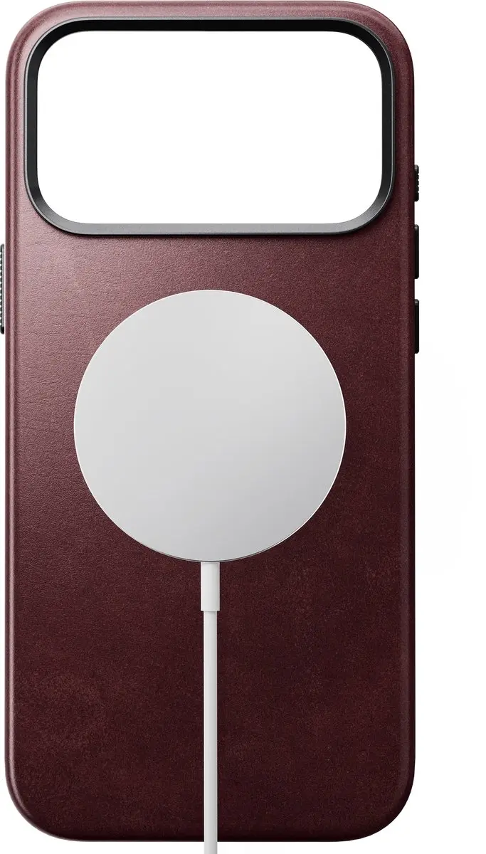 NOMAD Traditional Horween Hoesje iPhone 18 Pro Max - Bruin - afbeelding 5 van 6