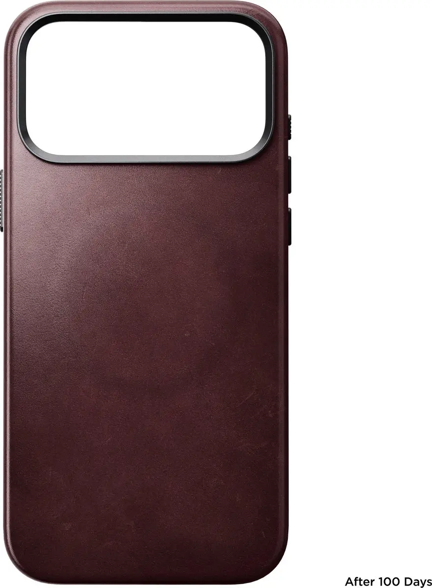 NOMAD Traditional Horween Hoesje iPhone 18 Pro Max - Bruin - afbeelding 3 van 6