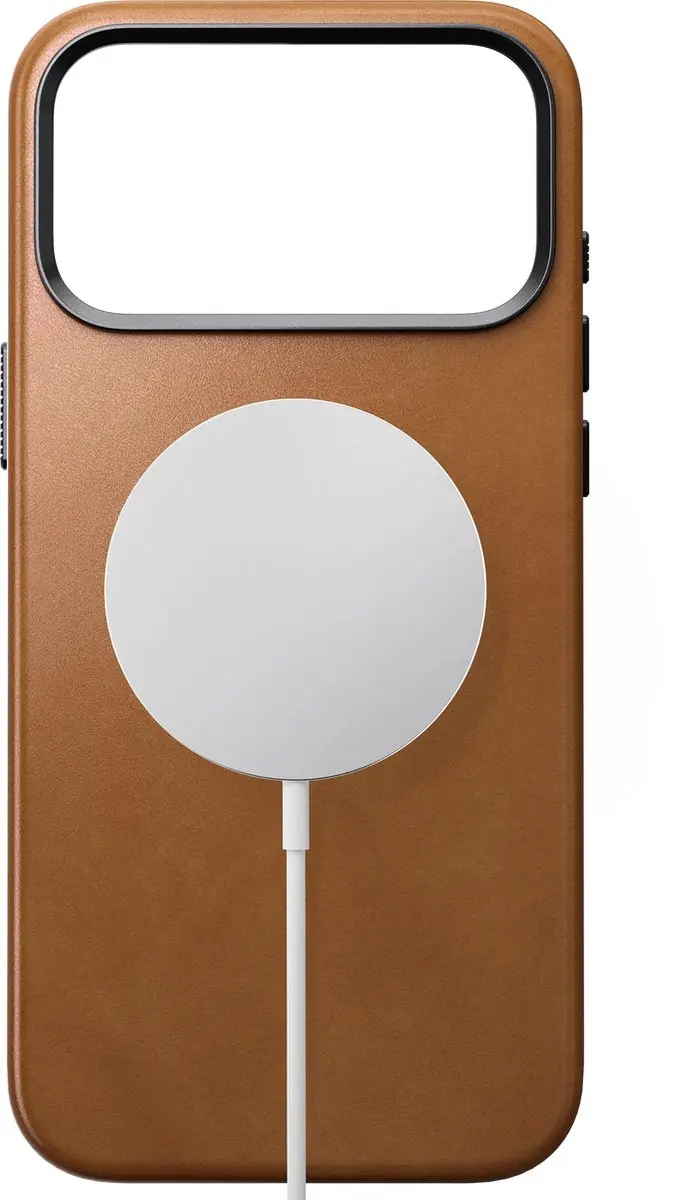 NOMAD Traditional Camino Lederen Hoesje iPhone 18 Pro Max - Bruin - afbeelding 3 van 6