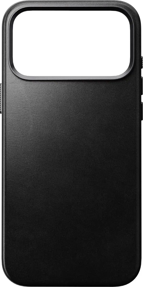 NOMAD Traditional Horween Hoesje iPhone 18 Pro Max - Zwart - afbeelding 2 van 6