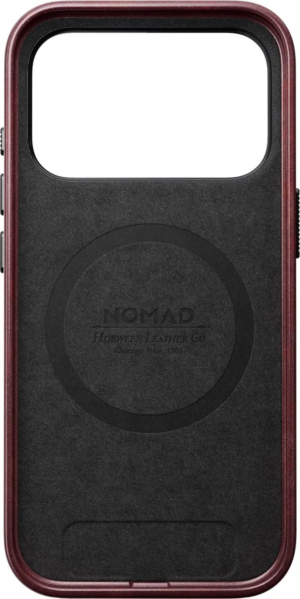 Nomad Traditional Horween Hoesje iPhone 18 Pro - Bruin - afbeelding 3 van 6