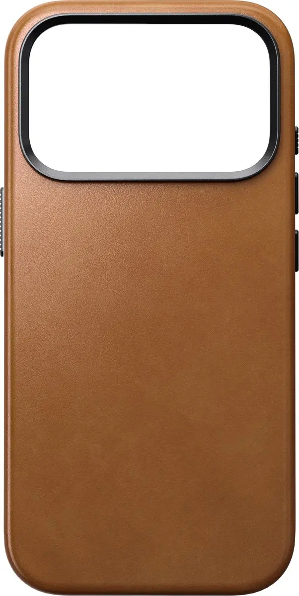 NOMAD Traditional Camino Lederen Hoesje iPhone 18 Pro - Bruin - afbeelding 5 van 6