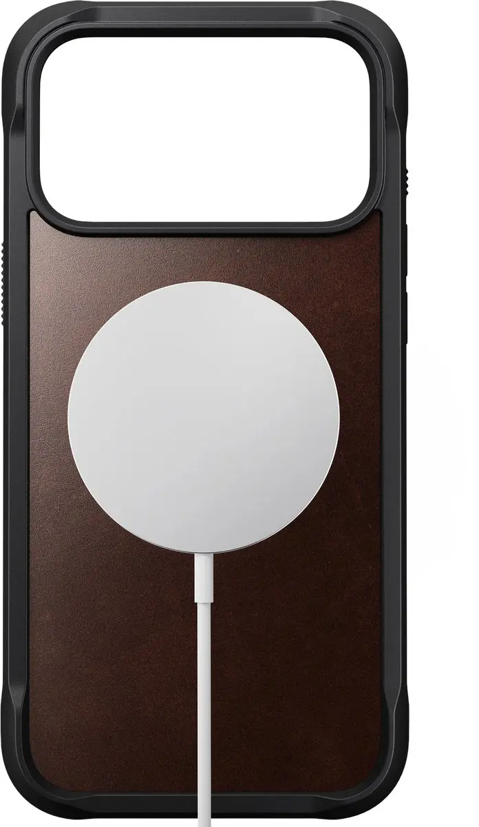 NOMAD Rugged Horween Hoesje iPhone 18 Pro Max - Bruin - afbeelding 4 van 6