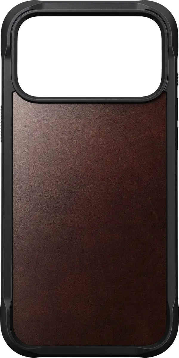 NOMAD Rugged Horween Hoesje iPhone 18 Pro Max - Bruin - afbeelding 5 van 6