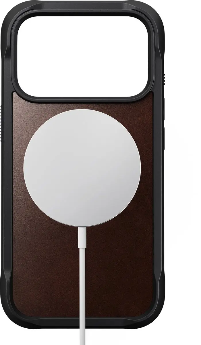 NOMAD Rugged Hoesje iPhone 18 Pro - 4,5m Valbestendig - Bruin - afbeelding 3 van 6