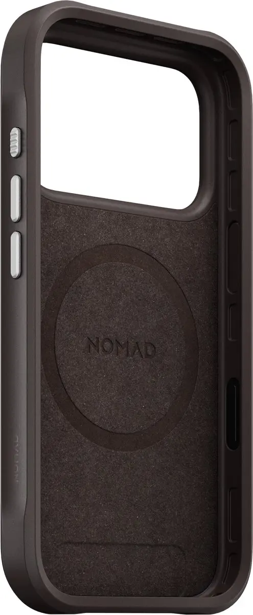 NOMAD Rugged Hoesje iPhone 18 Pro - Bruin - 15ft Valbescherming - afbeelding 6 van 6