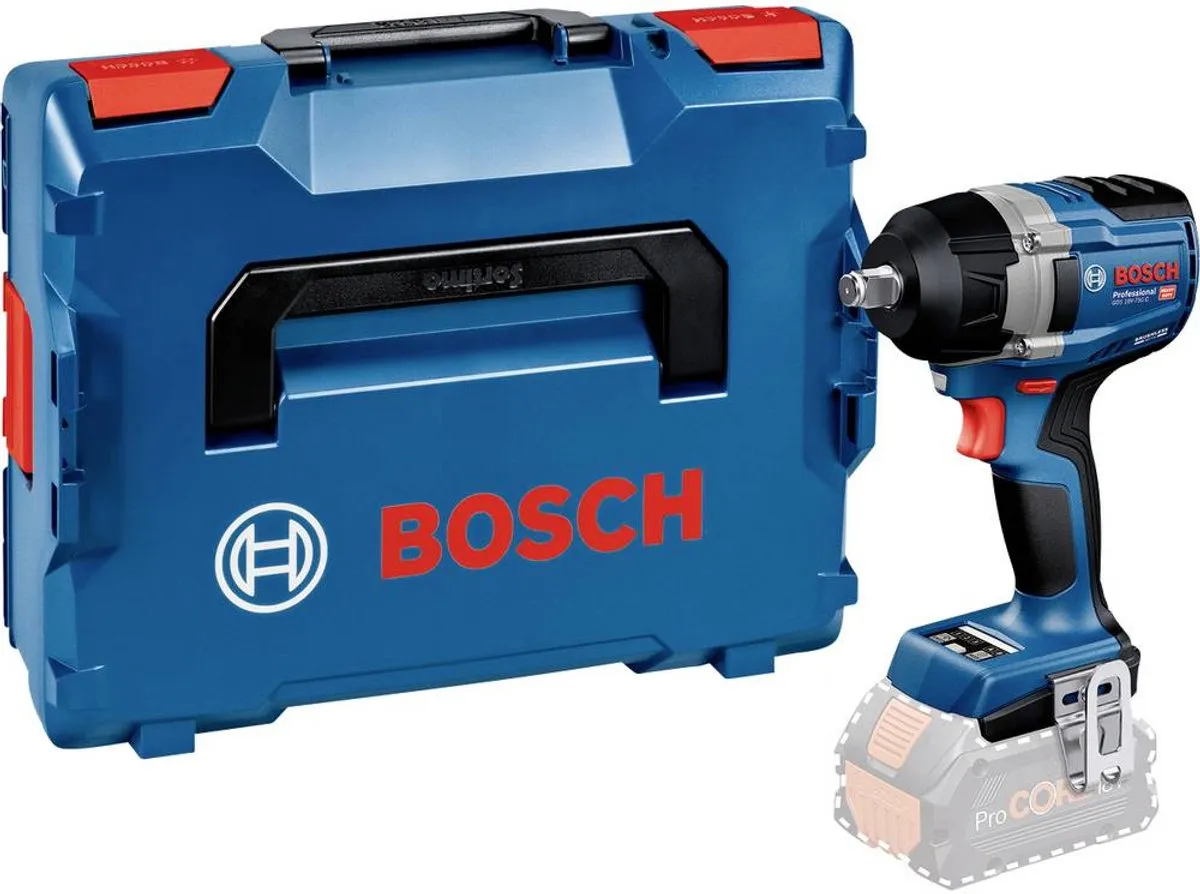 Bosch Professional GDS 18V-750 C Accu-draaislagmoeraanzetter 750 Nm - 3 snelheden