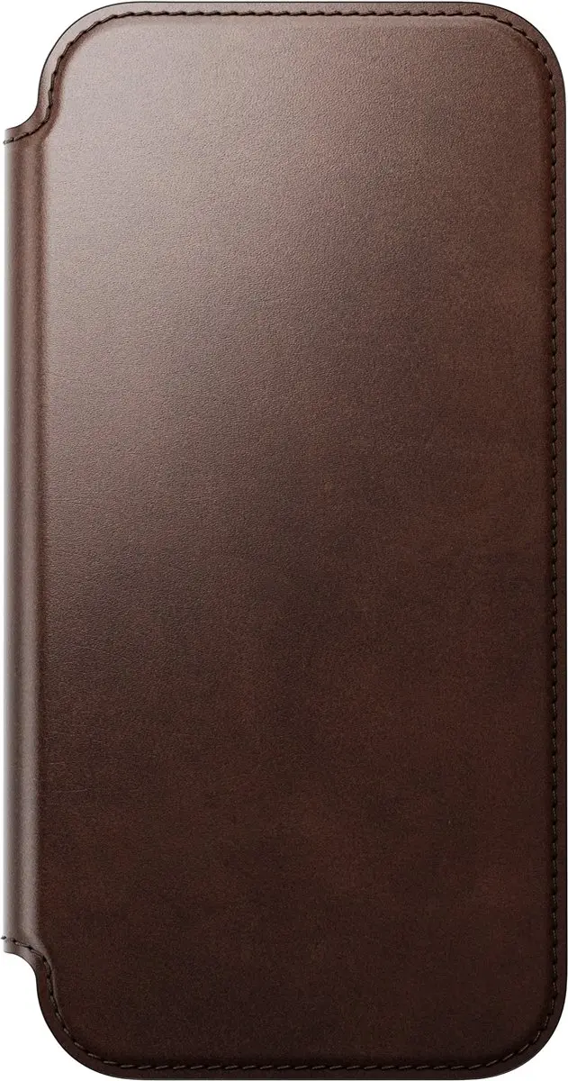NOMAD Modern Horween Lederen Folio iPhone 18 Pro Max - Bruin - afbeelding 3 van 6