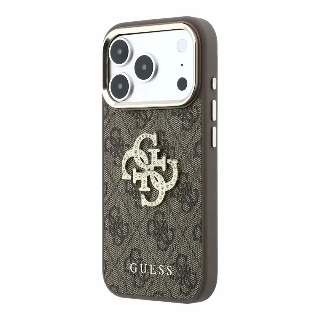 Guess Hoesje iPhone 17/18 Pro Max - Schokbestendig Bruin - afbeelding 3 van 6