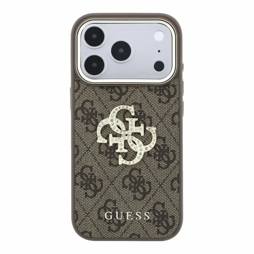 Guess Hoesje iPhone 17/18 Pro Max - Schokbestendig Bruin - afbeelding 6 van 6