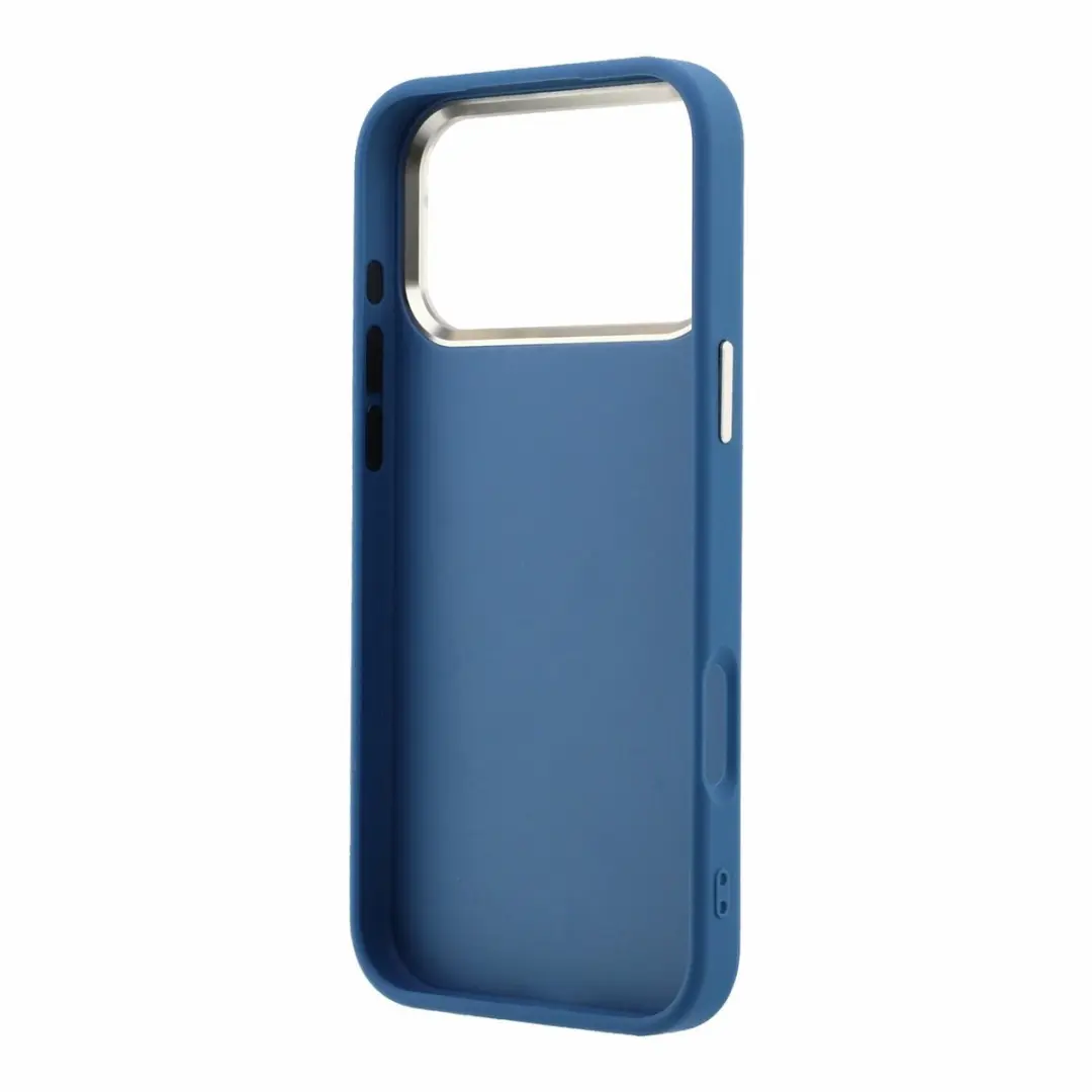 GUESS Hoesje iPhone 17/18 Pro Max Kunstleer Strass - Blauw - afbeelding 4 van 6