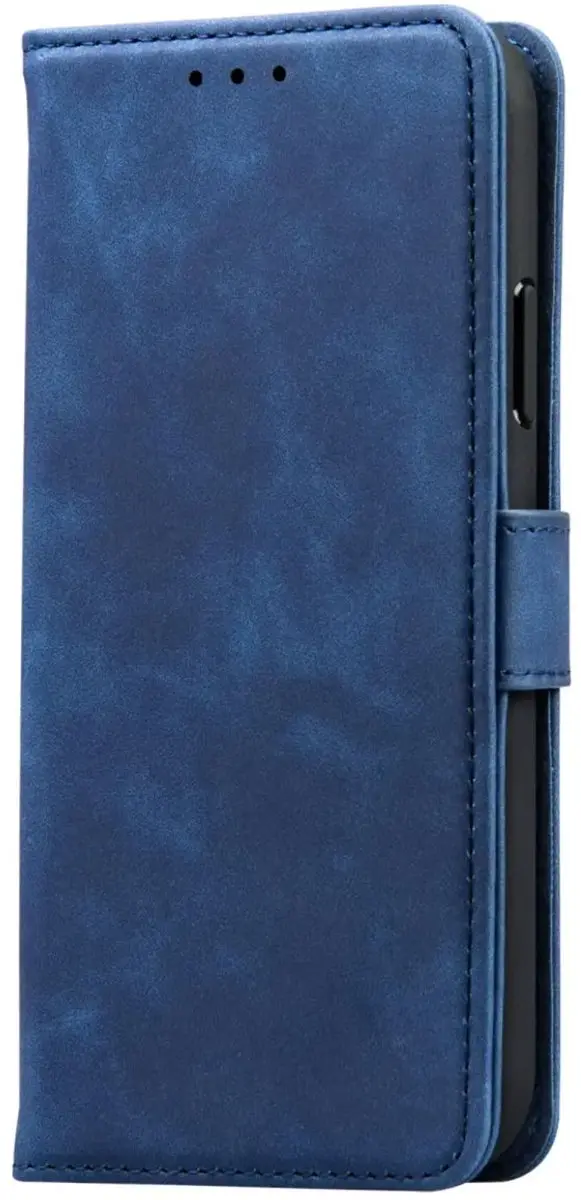 Rosso Element 253404 Wallet Book Case - Oppo Find X9 Ultra - 3 Pasjes - Blauw - afbeelding 4 van 4