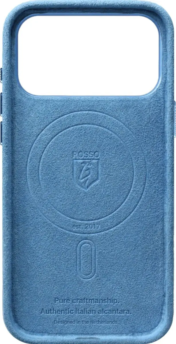 Rosso Avanti Hoesje iPhone 18 Pro Max - MagSafe/Qi2 - Blauw - afbeelding 3 van 6