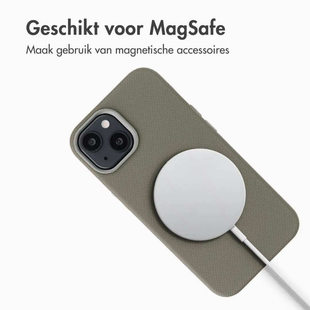 Accezz iPhone 14/13 MagSafe Hoesje - Donkergrijs - afbeelding 2 van 6