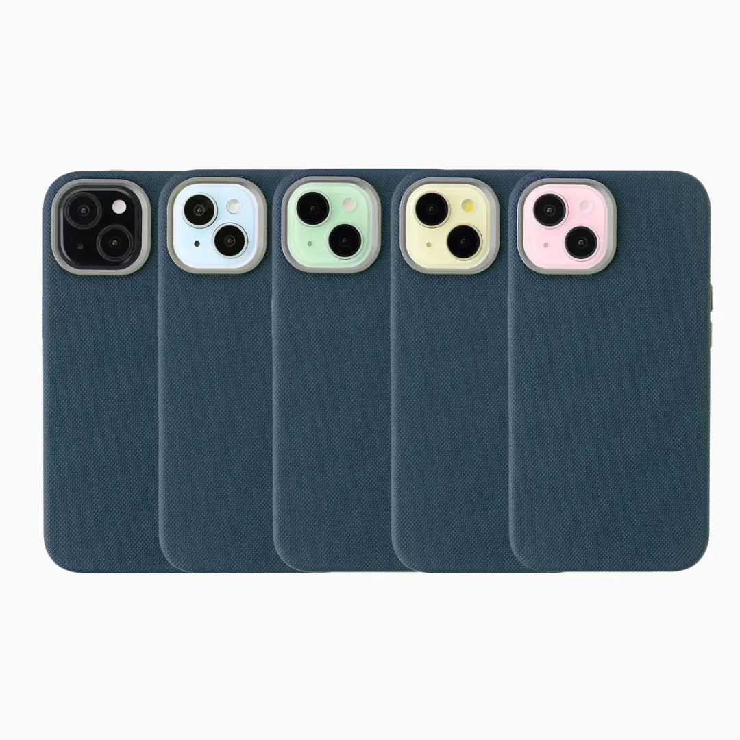 Accezz iPhone 15 MagSafe Hoesje - Donkerblauw - afbeelding 5 van 6
