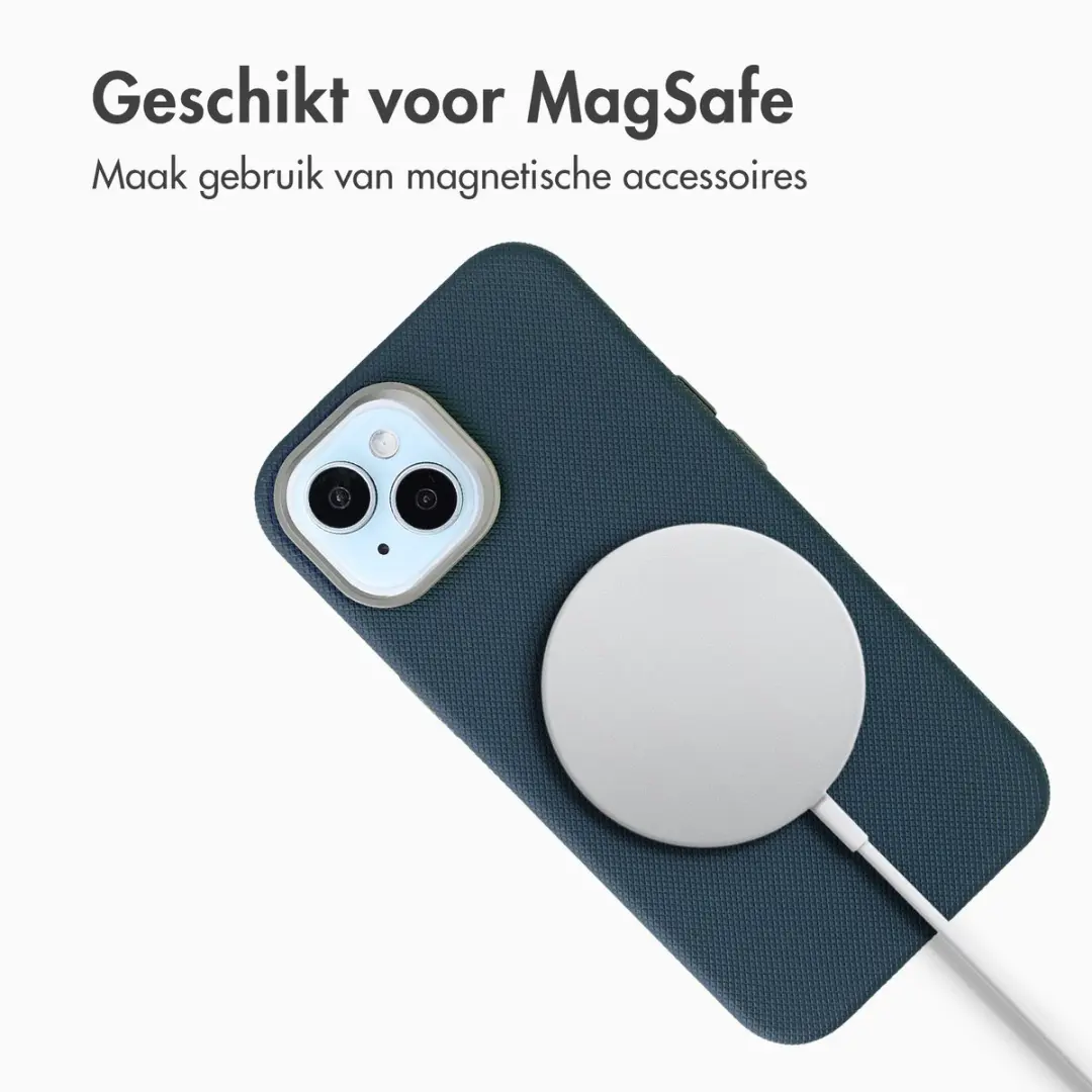 Accezz iPhone 15 MagSafe Hoesje - Donkerblauw - afbeelding 2 van 6