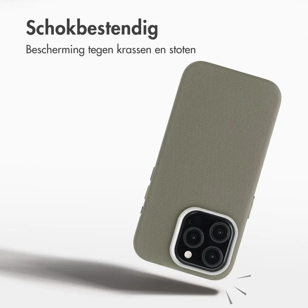 Accezz Hoesje iPhone 15 Pro - Donkergrijs - MagSafe - afbeelding 3 van 6