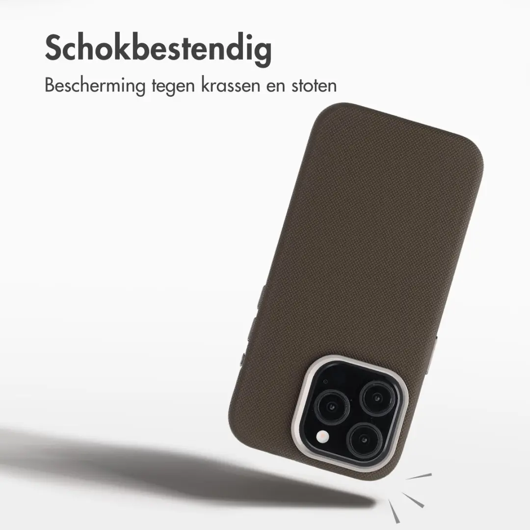Accezz Hoesje iPhone 15 Pro - MagSafe Bruin - afbeelding 2 van 6
