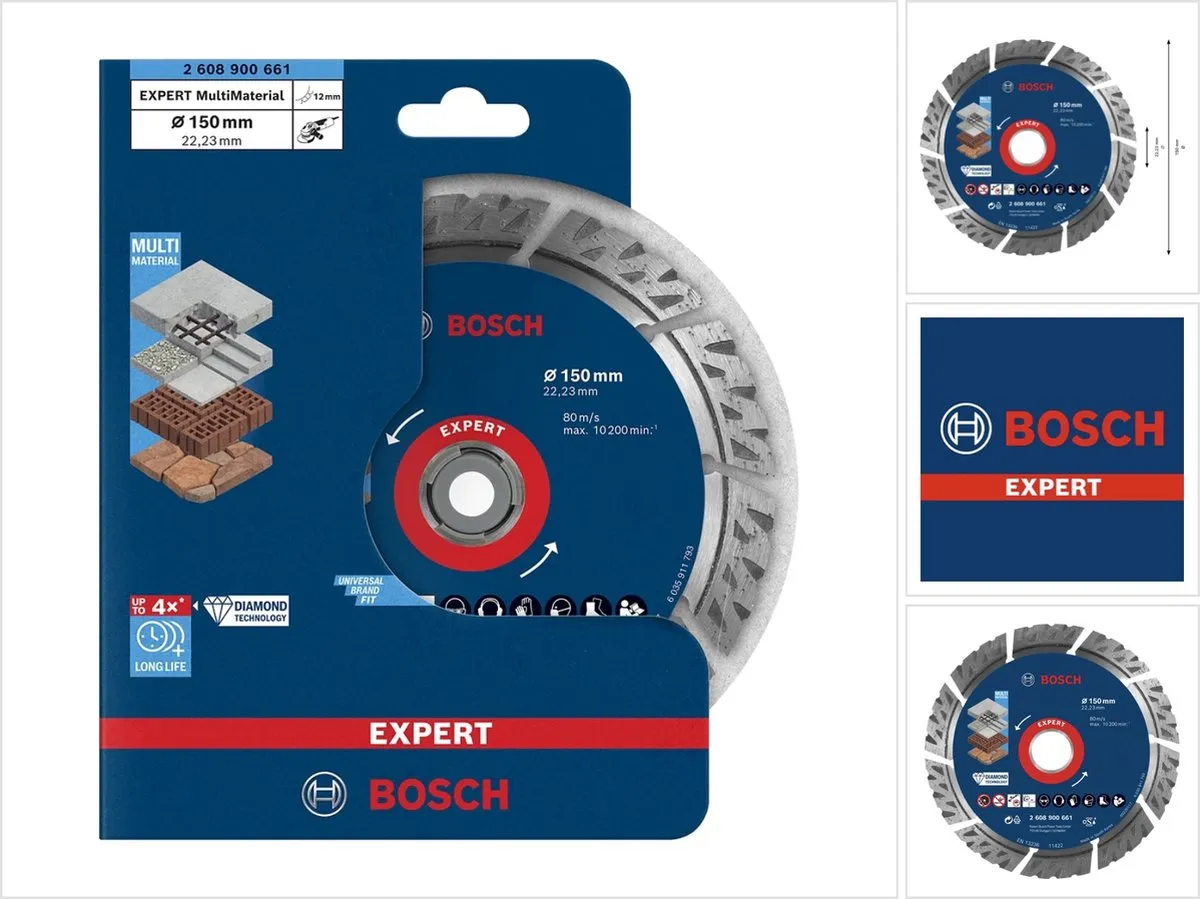 Bosch Professional EXPERT 2608900661 Diamant Doorslijpschijf 150mm