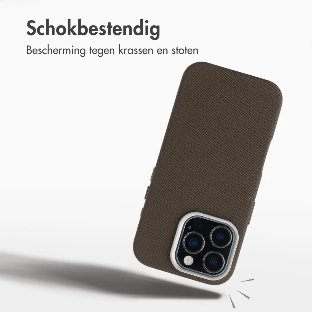 Accezz Hoesje iPhone 16 Pro - MagSafe - Bruin - afbeelding 3 van 6