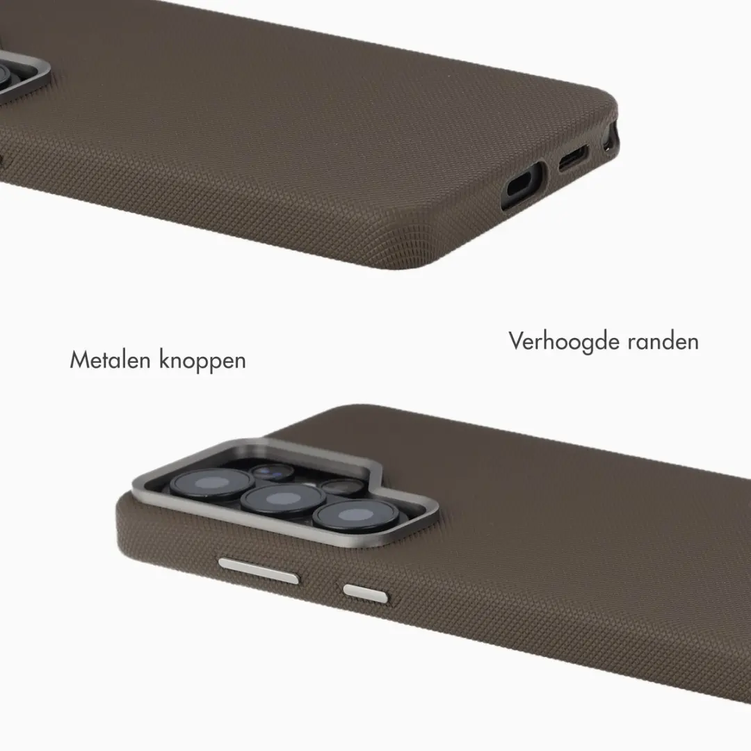 Accezz Hoesje Samsung Galaxy S26 Ultra - Magnetische Ring - Bruin - afbeelding 3 van 6