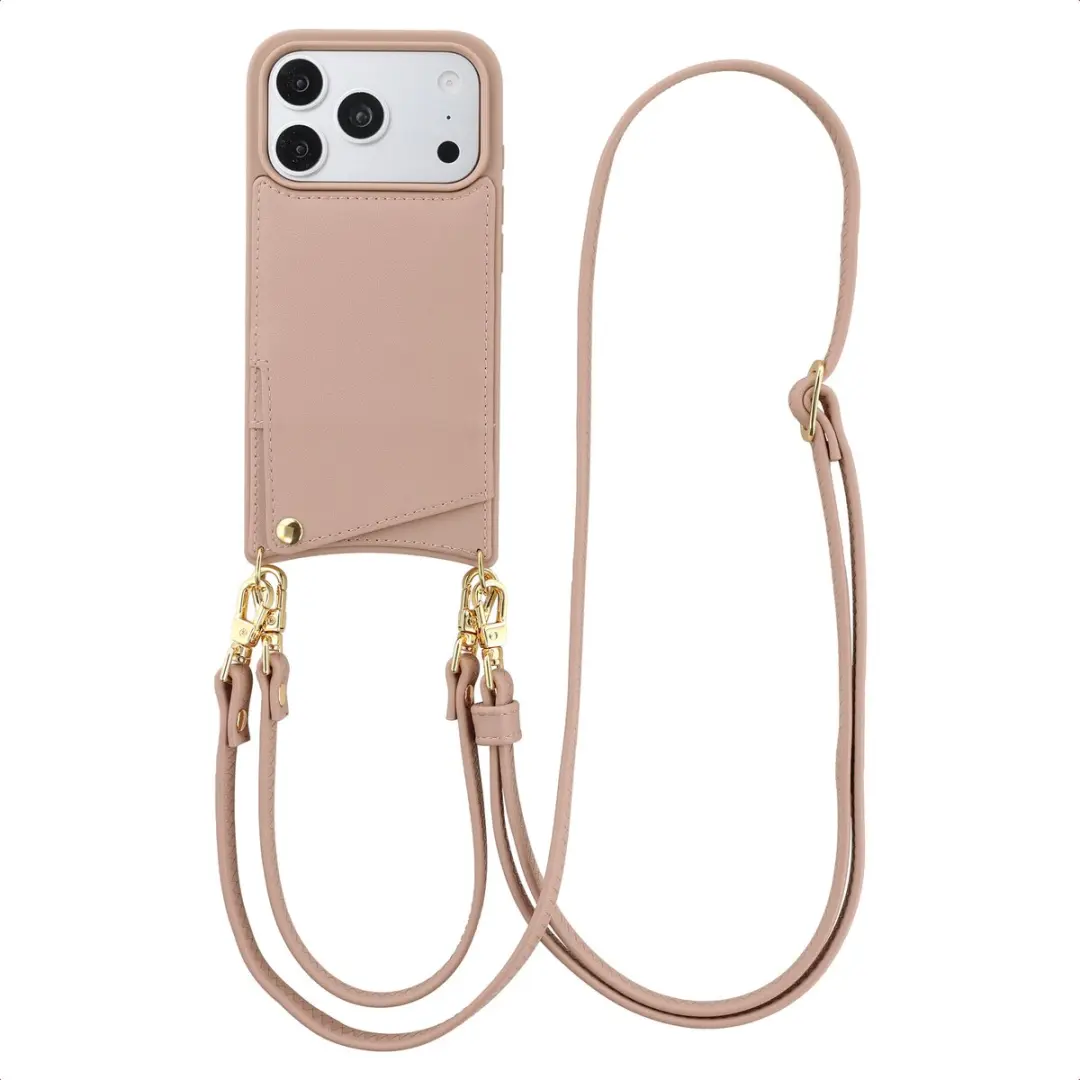 Selencia Hoesje iPhone 18 Pro/17 Pro - Dusty Rose - 2 Pasjes