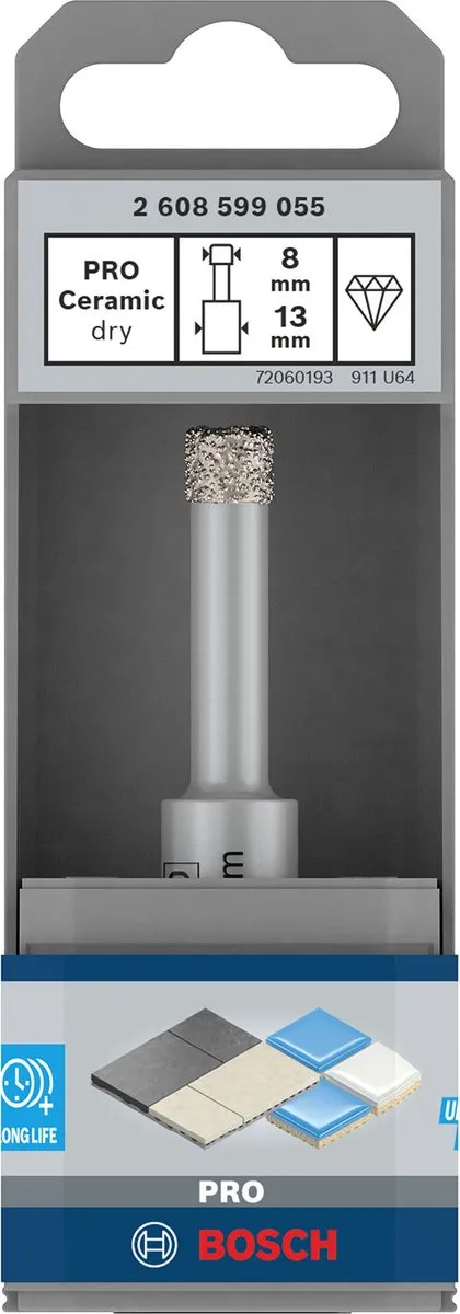 Bosch Professional Ceramic Dry Diamantboor 8x33x13mm