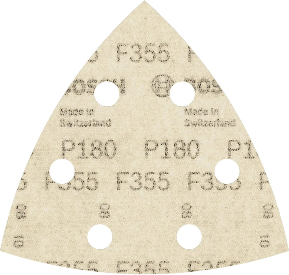 Bosch Professional Delta Schuurvel - 5 Stuks