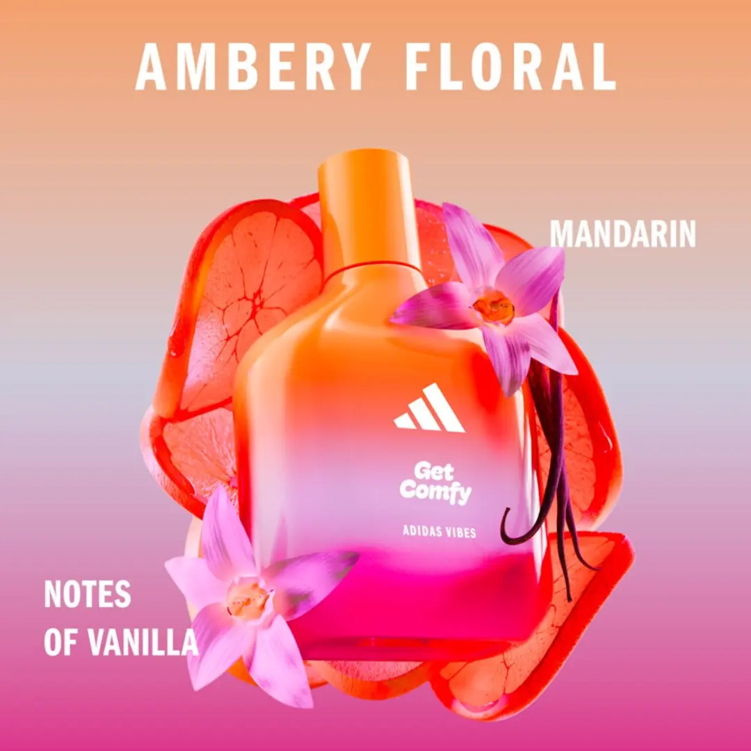 adidas Vibes Get Comfy Eau de Parfum - 360ml (12x30ml)