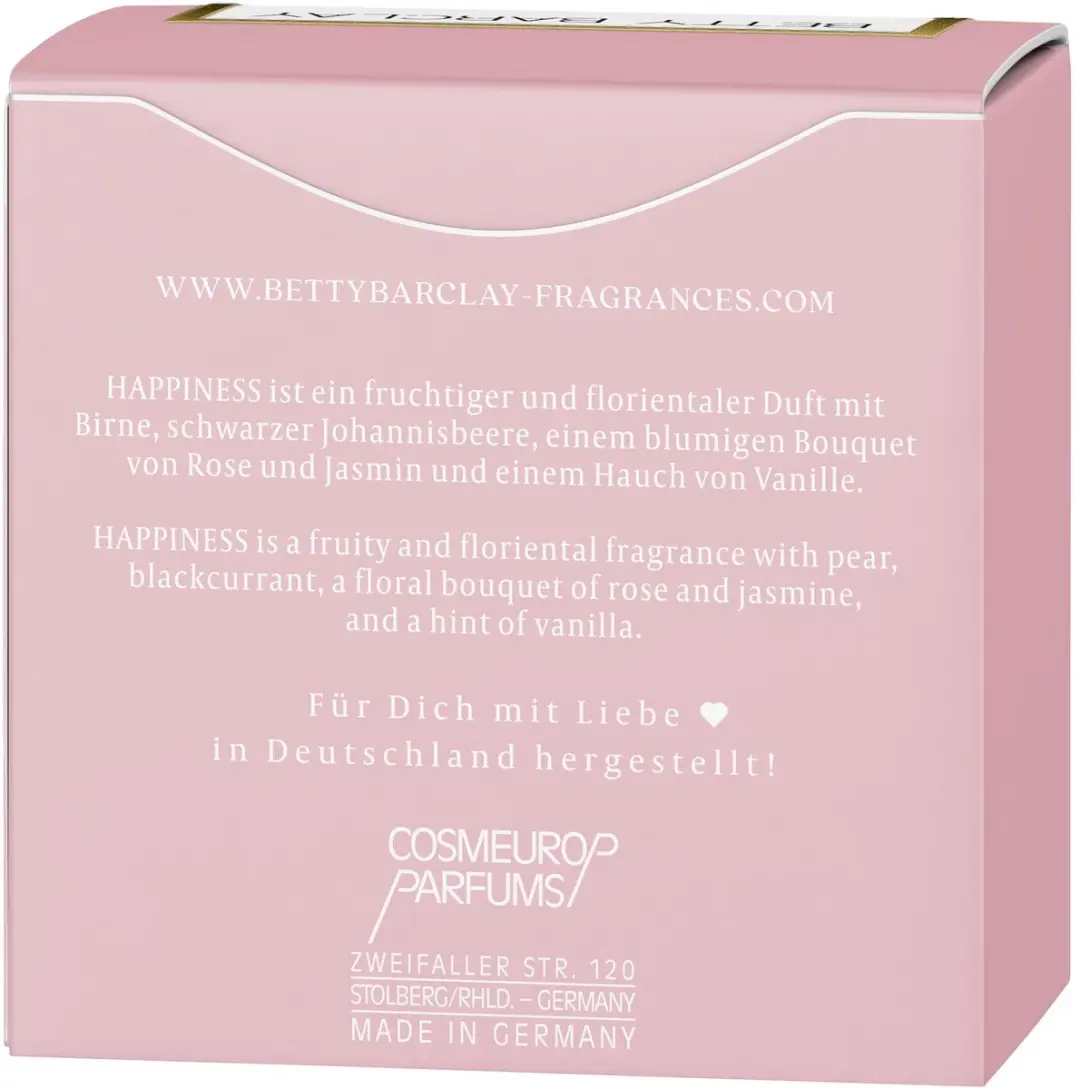 Betty Barclay Happines Eau de Toilette 20ml - afbeelding 2 van 4