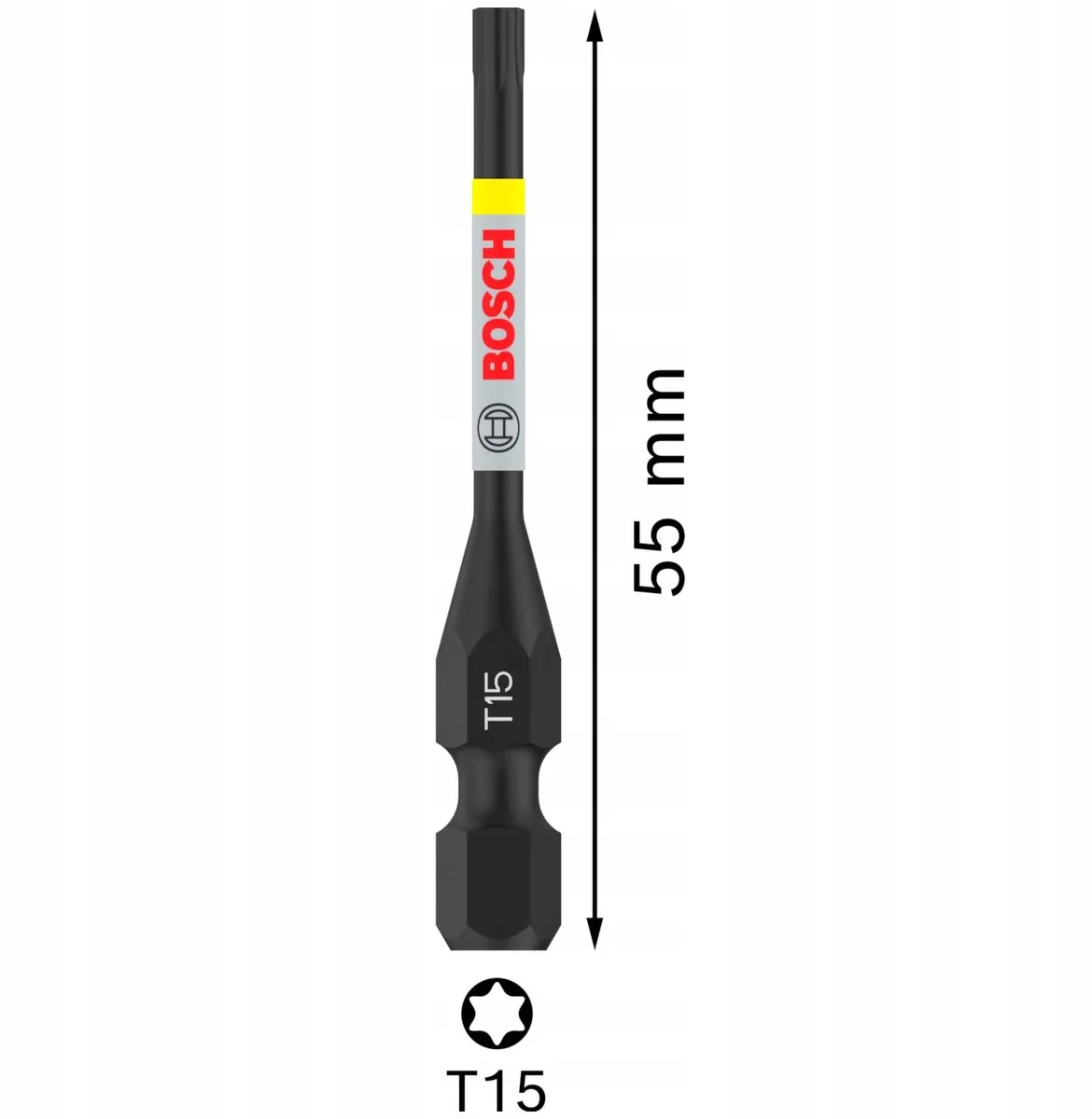 Bosch Professional PRO Impact Torx T15 Bits - 2 Stuks