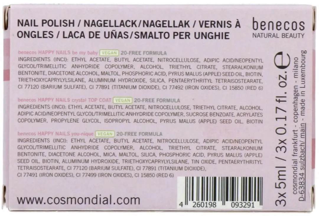 Benecos Geschenkset Nude Obsession 1ST - 15ml - afbeelding 4 van 5