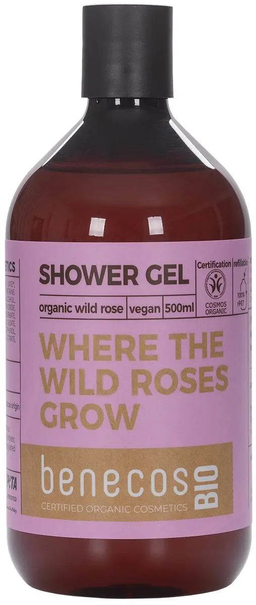 Benecos Wild Rose Shower Gel 500ML