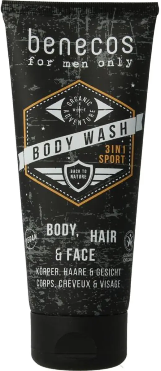 Benecos For men only body wash 3-in-1 (200 ml)