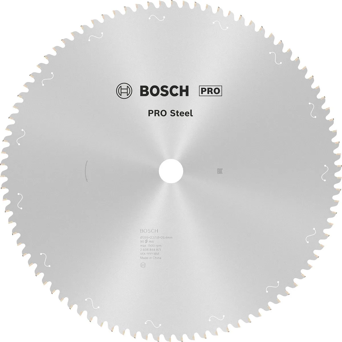 Bosch Professional Stalen Zaagblad 355mm - 25.4mm As - afbeelding 2 van 6