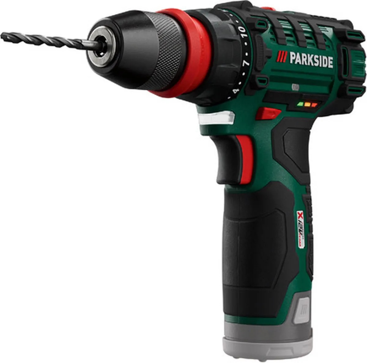 PARKSIDE Accu-schroefboormachine 12V - 2 snelheden - 25mm hout/8mm metaal