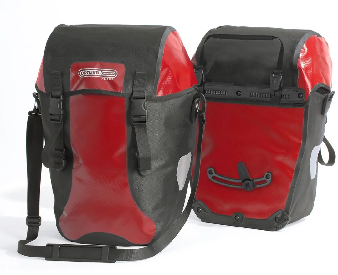 Ortlieb Bike-Packer Classic Fietstas 40L - Rood/Zwart - afbeelding 4 van 6