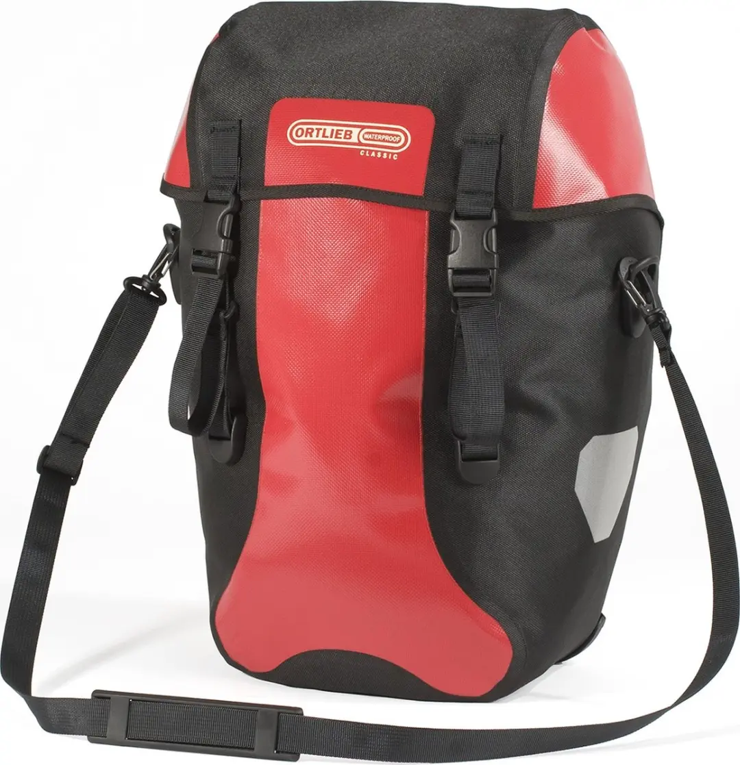 Ortlieb Bike-Packer Classic Fietstas 40L - Rood/Zwart - afbeelding 2 van 6