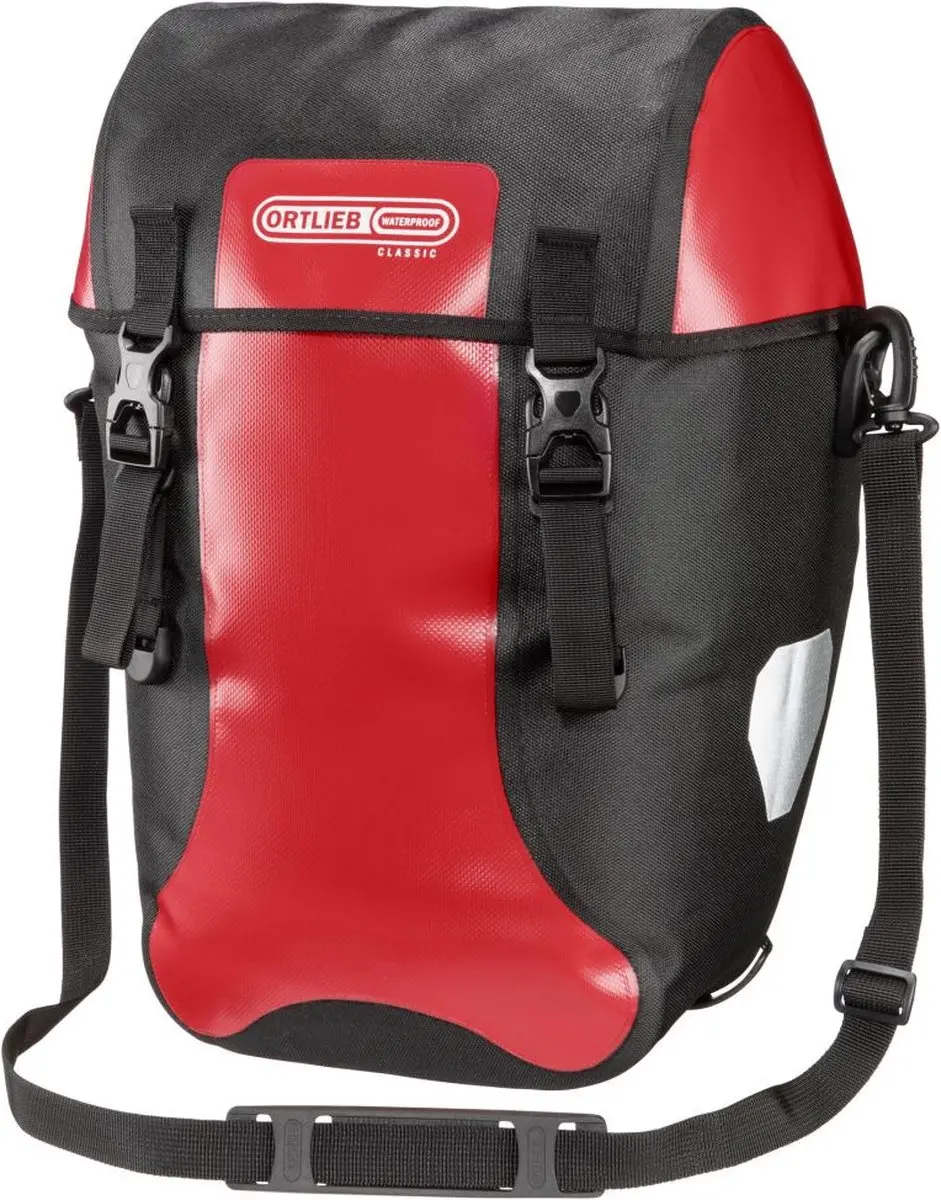 Ortlieb Bike-Packer Classic Fietstas 40L - Rood/Zwart - afbeelding 6 van 6