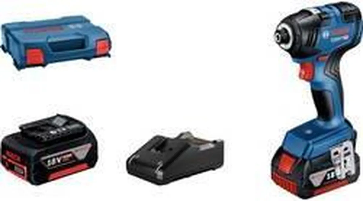 Bosch Professional GDR 18V-200 Accu Slagschroevendraaier 200Nm - 2x4.0Ah