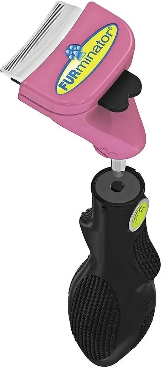 Furminator Furflex Cat Deshedding Tool Inclusief Handvat 13.5x5.4x18 cm Lichtroz