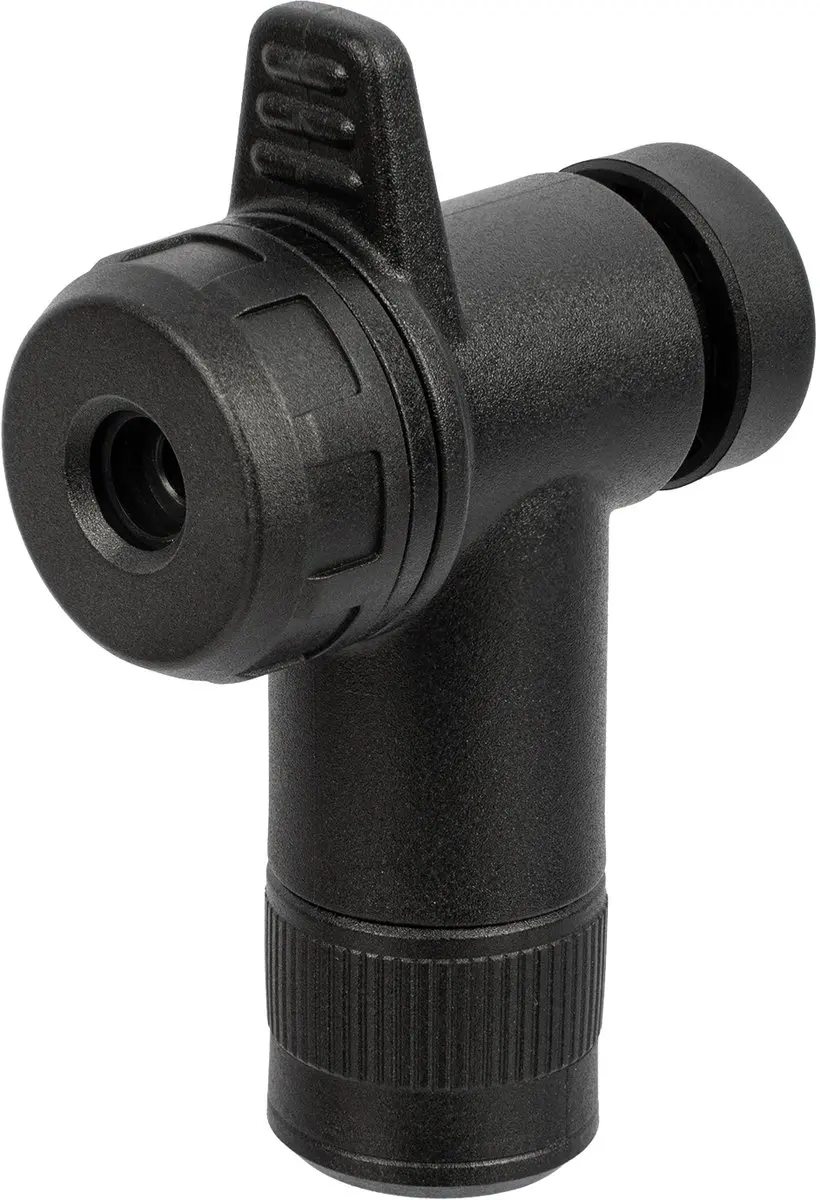 Topeak TurboFlow Combo met RapidHead - Zwart - afbeelding 3 van 6